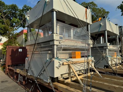 Levering av 600 tonn hydraulisk skjærepress til Korea