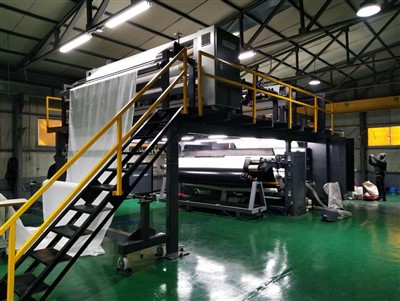 Varm smelte lamineringsmaskin