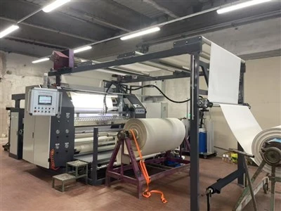 Varm smeltebelegg og lamineringsmaskin