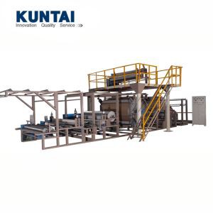 Løsemiddelbasert lim strikkstofflaminerende maskin